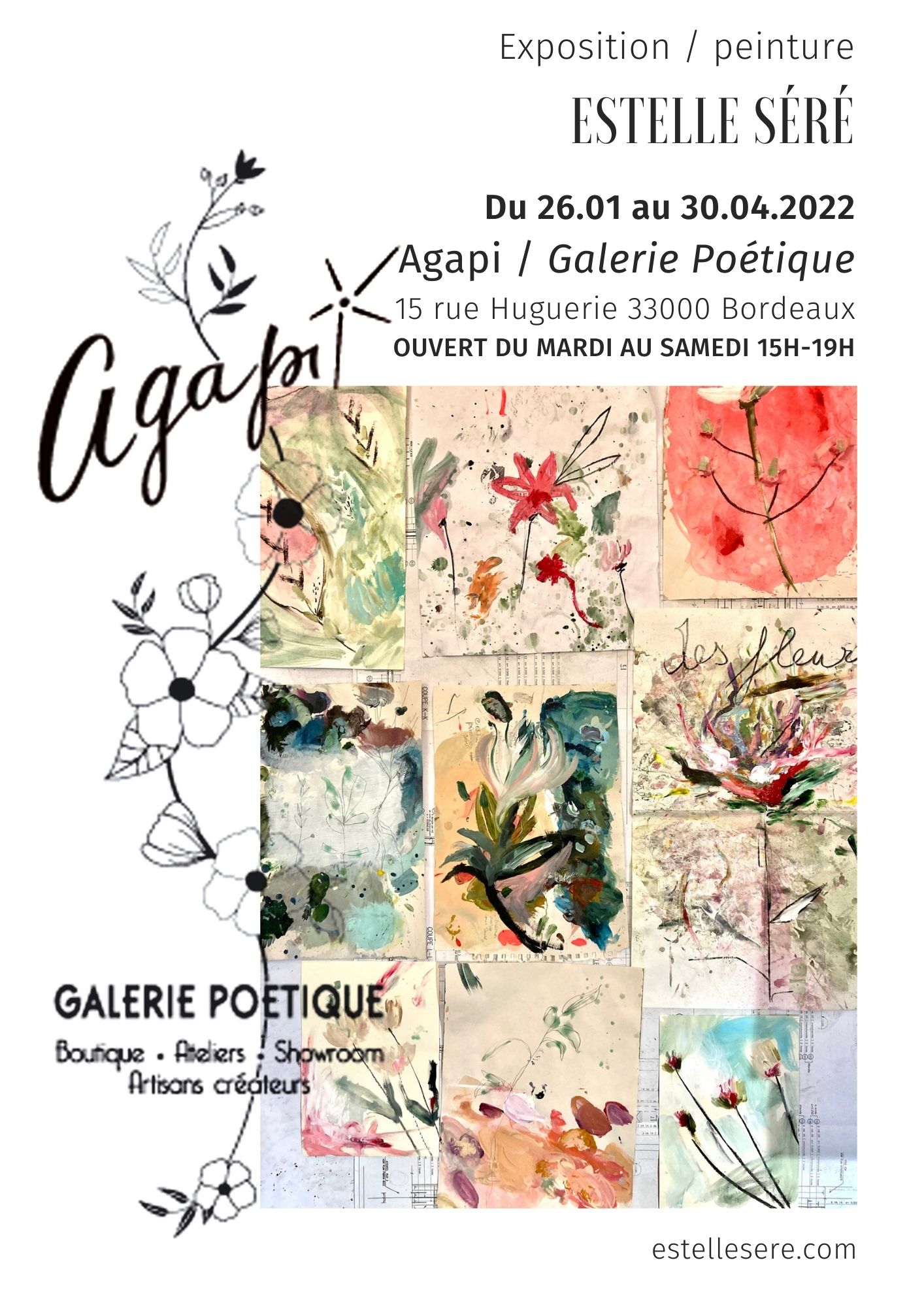 You are currently viewing Expo Agapi Galerie Poétique